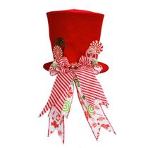 Ponteira Para Árvore de Natal Cartola Candy Retrátil 26x22cm Magizi