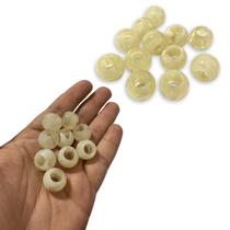 Ponteira Para Biquini e Cordão 18mm Creme - 50 unidades Ponteira Para Biquini e Cordão 18mm Creme - 50 unidades