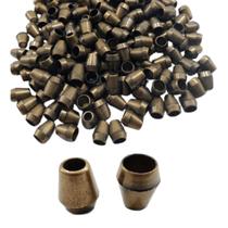 Ponteira Para Biquini e Cordões 13mm Ouro Velho - 100 unidades