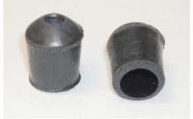 Ponteira Para Cadeira Borracha 1/2" Pacote c/ 20 Peças