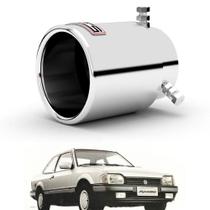 Ponteira para escapamento volkswagen apolo 1990 a 1992 em aço inox Ponteira para escapamento volkswagen apolo 1990 a 1992 em aço inox
