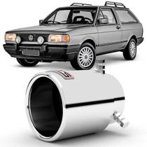 Ponteira para escapamento volkswagen parati g1 1980 a 1995 em aço inox