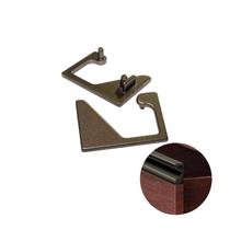 Ponteira Para Puxador Bronze de 15 X 30 Mm 0257 Dmt Ponteira Para Puxador Bronze de 15 X 30 Mm 0257 Dmt