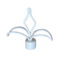 Ponteira para varão de cortina, modelo flor de liz 28mm Ponteira para varão de cortina, modelo flor de liz 28mm