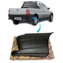 Ponteira Parachoque Direito Preta Strada Trekking 2005 2012 Original