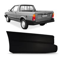 Ponteira Parachoque Traseira Preta Lado Esquerdo Auto Quality Saveiro 1993 A 1997 Aqpch001