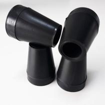 Ponteira Pé 3/4" Polegada Para Bengala Muleta (4 unidades) Ponteira Pé 3/4" Polegada Para Bengala Muleta (4 unidades)