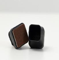 Ponteira Pé Palito Quadrado 16 Peças De 20Mm A 28Mm Feltro