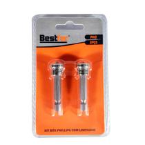 Ponteira Philips PH2 x 50 com Limitador 2 Peças Bestfer Ponteira Philips PH2 x 50 com Limitador 2 Peças Bestfer