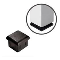 Ponteira Plastica Interna Preta 20x20 Caixa Com Mil Peças