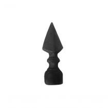 Ponteira Ponta De Lança Ferro N02 Grade Portão Muro 4X14Cm Ponteira Ponta De Lança Ferro N02 Grade Portão Muro 4X14Cm