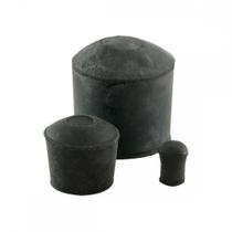 Ponteira Preta de Borracha Para Cadeira B 3/8 C/20 Ponteira Preta de Borracha Para Cadeira B 3/8 C/20