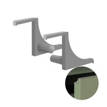 Ponteira Puxador Anodizado Pe-425/426 Rometal