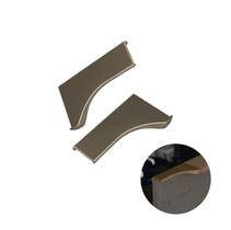 Ponteira Puxador Facetato Champanhe de 20 Mm Pe183 Rometal Ponteira Puxador Facetato Champanhe de 20 Mm Pe183 Rometal