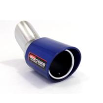 Ponteira Race Chrome Alumínio 3 Pol Com Interno Aço 2½ AZUL