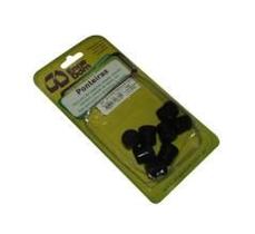 Ponteira Redonda Exterior Preta 1/2" 8 Peças Engedom