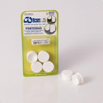 Ponteira Redonda Interior Branca 1.1/4 4 Peças Engedom