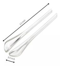 Ponteira Silicone Óculos Transparente P 36 (Kit 10 pares)