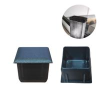 Ponteira Tampa 25x25 para Tubo de Alumínio