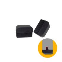 Ponteira Tampa Interna Retangular 50 X 30 Mm Preta