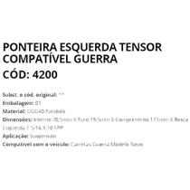 Ponteira Tirante Carreta Guerra Moderna Rosca Esquerda 4200 IABV 8888.