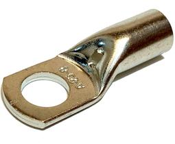 Ponteiras de Cobre Estanhado 25mm M8 Tubular 20 Unidades Ponteiras de Cobre Estanhado 25mm M8 Tubular 20 Unidades