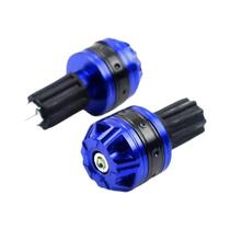 Ponteiras De Guidão Para Motocicleta, Acessórios De Metal CNC Com Contrapeso E Deslizadores