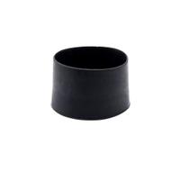 Ponteiras Externas Pvc Flexível Pretas 2'' 50mm 10 Unidades