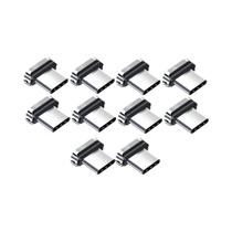 Ponteiras Magnéticas Tipo C Micro USB 10 Peças, Peça De Reposição Para Cabo Fonken, Adaptador De Ponteiras Magnéticas Tipo C Micro USB 10 Peças, Peça De Reposição Para Cabo Fonken, Adaptador De