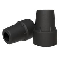 Ponteiras para Bengala Gadgetime USA Borracha Antiderrapante 0,75" Pacote com 2
