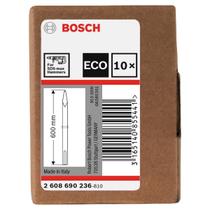 Ponteiro Bosch Sds-Max mmpp 600 mm 10 Peças Ponteiro Bosch Sds-Max mmpp 600 mm 10 Peças