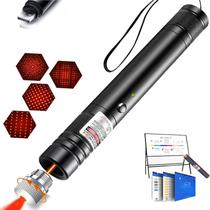 Ponteiro Laser XCGKUND Vermelho Recarregável por USB com Feixe Ajustável Ponteiro Laser XCGKUND Vermelho Recarregável por USB com Feixe Ajustável
