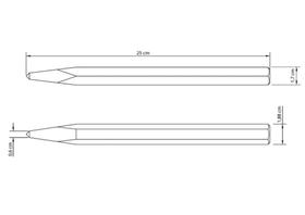 Ponteiro Sextavado 10" Tramontina Ponteiro Sextavado 10" Tramontina