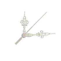 Ponteiros para Máquina de Relógio Luiz Xv Grande 7,5cm Branco Ponteiros para Máquina de Relógio Luiz Xv Grande 7,5cm Branco