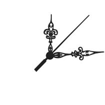 Ponteiros para Máquina de Relógio Luiz Xv Grande 7,5cm Preto Ponteiros para Máquina de Relógio Luiz Xv Grande 7,5cm Preto