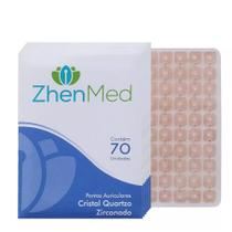Ponto Auricular Cristal Zirconado com 70 pontos ZHENMED