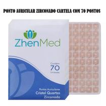 Ponto Auriculoterapia Cristal Zirconado Auricular C/ Micropore 70 Un Ponto Auriculoterapia Cristal Zirconado Auricular C/ Micropore 70 Un