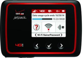 Ponto de acesso móvel Verizon MiFi 6620L Jetpack 4G LTE Wi-Fi Ponto de acesso móvel Verizon MiFi 6620L Jetpack 4G LTE Wi-Fi