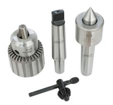 Ponto Rotativo Cone Morse 3 Heinz + Mandril 5/8 + Haste Cm3