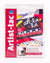 Pontos adesivos de transferência a seco Grafix Artist-Tac 8,5x11 - 25 folhas