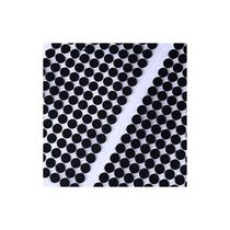 Pontos adesivos: tiras autocolantes, autoadesivo, 504 pares, redondos, pretos