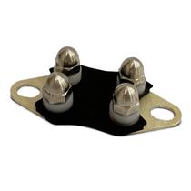 Pontos de contato Dogtra Titanium Comfort Pad femininos de baixo perfil