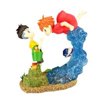 Ponyo no penhasco figura Sou Sky Seagal PVC Action Anime Estátua Coleção Modelo Brinquedo