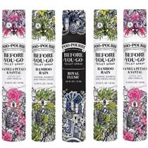 Poo-Pourri Spray para Vaso Sanitário Antes de Usar, Tamanho Viagem 10 mL, Pacote com 5 Poo-Pourri Spray para Vaso Sanitário Antes de Usar, Tamanho Viagem 10 mL, Pacote com 5