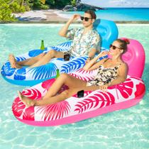 Pool Float FindUwill, pacote com 2 cadeiras de piscina grandes para adultos