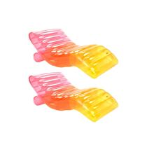 Pool Float FUNBOY Giant, inflável, luxuosa, transparente, espreguiçadeira arco-íris Pool Float FUNBOY Giant, inflável, luxuosa, transparente, espreguiçadeira arco-íris