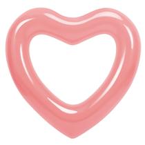 Pool Float HeySplash Heart inflável tamanho adulto em ouro rosa