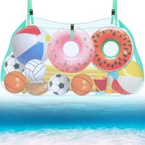 Pool Float Storage Net Bolsa de malha de nylon verde Niuyhe