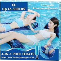 Pool Floats Tomasta 5 em 1 multiuso para adultos, 2 pacotes