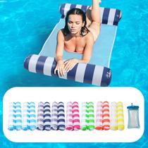 Pool Hammock Auspicious Rain, pacote com 8 unidades com bolsa para fone de água